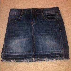 Denim skirt